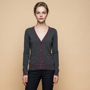 Theory cashmere blend grey Cardigan